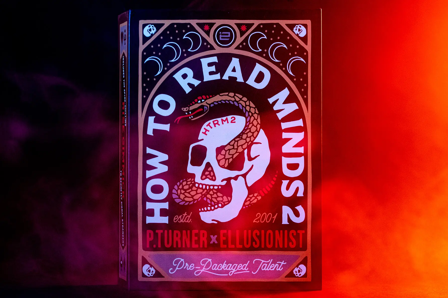 Ellusionist product box front design by MTHD