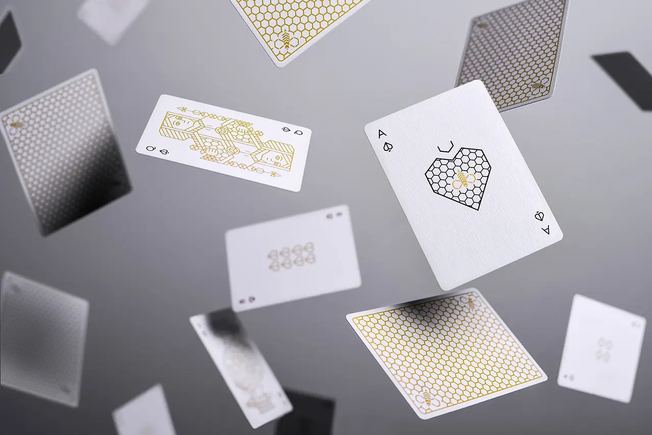 Killer Bees deck design detail for Ellusionist
