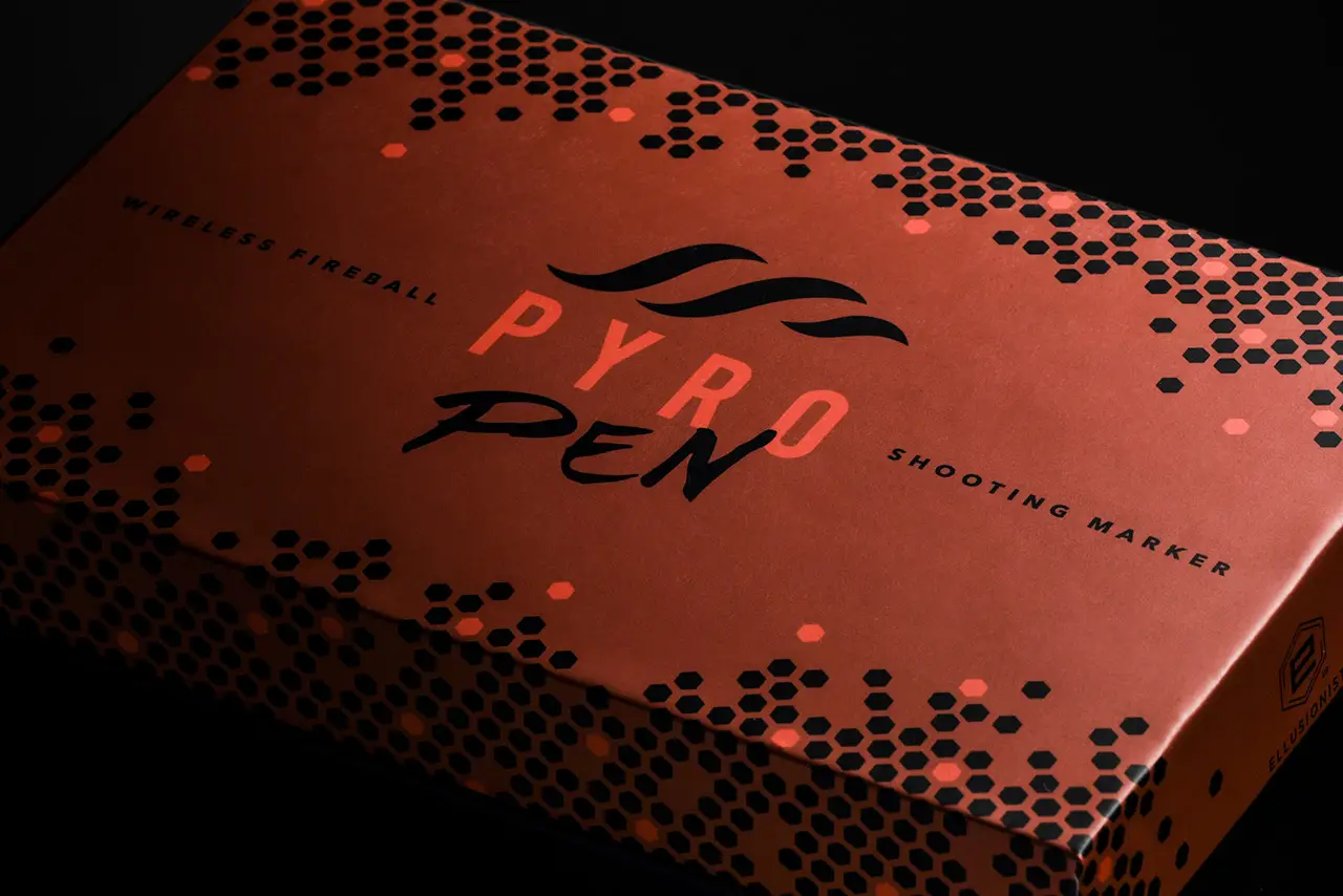 Pyro Pen product photography for Ellusionist