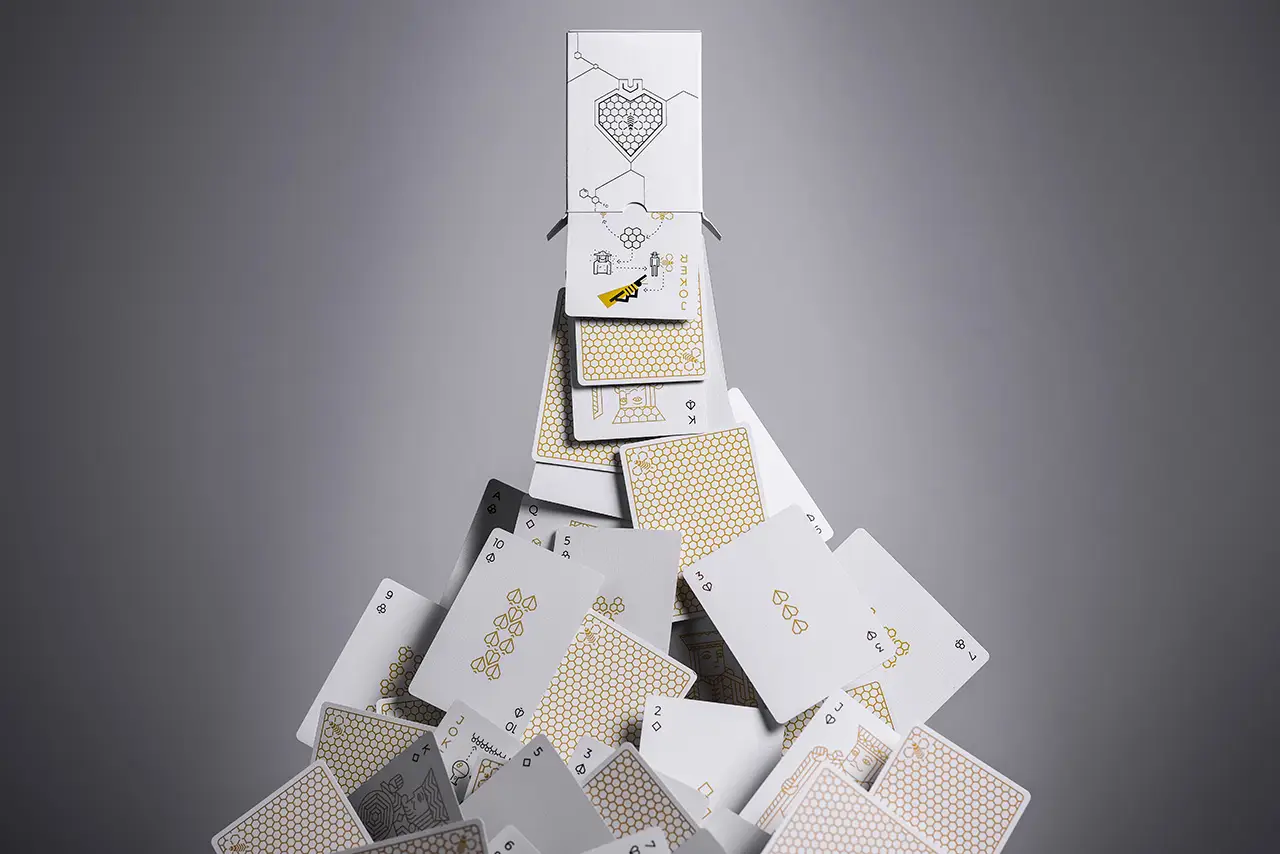 Killer Bees deck product photography for Ellusionist