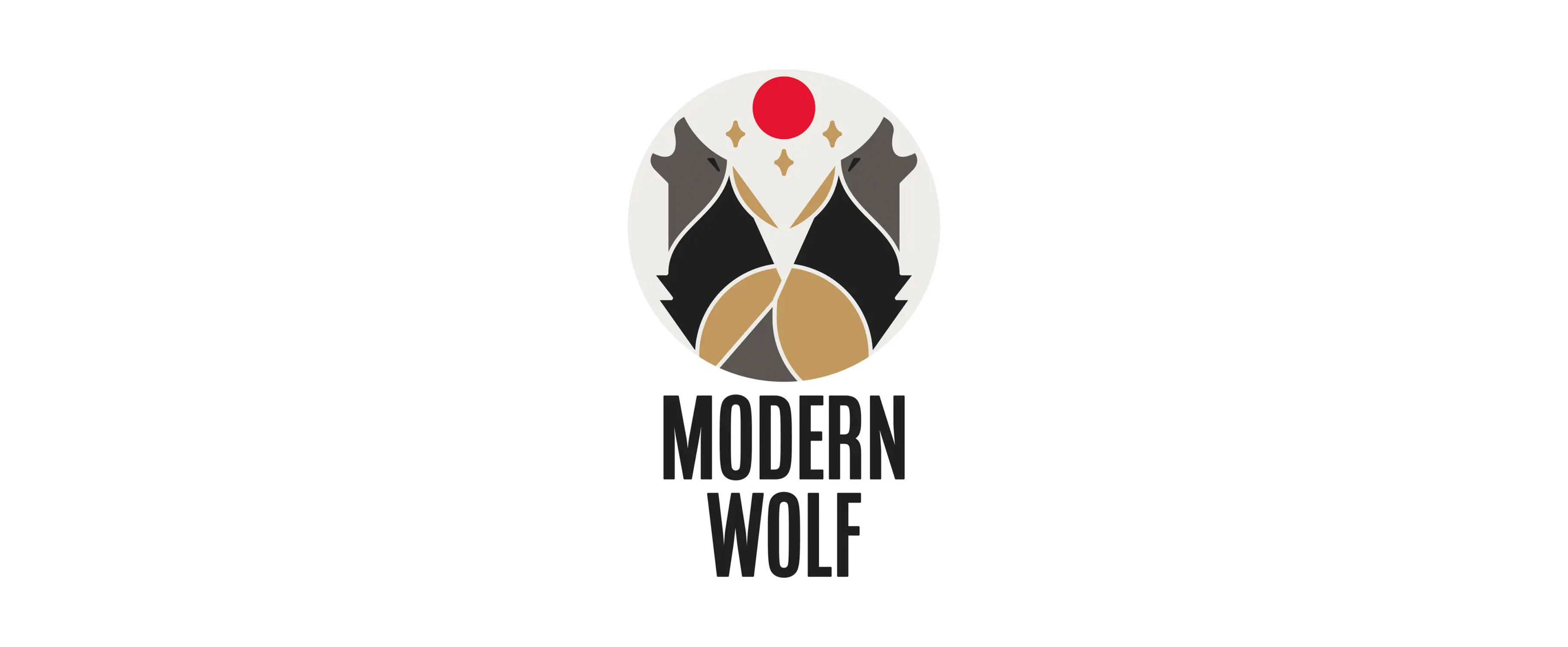 Modern Wolf visual identity detail from the style guide