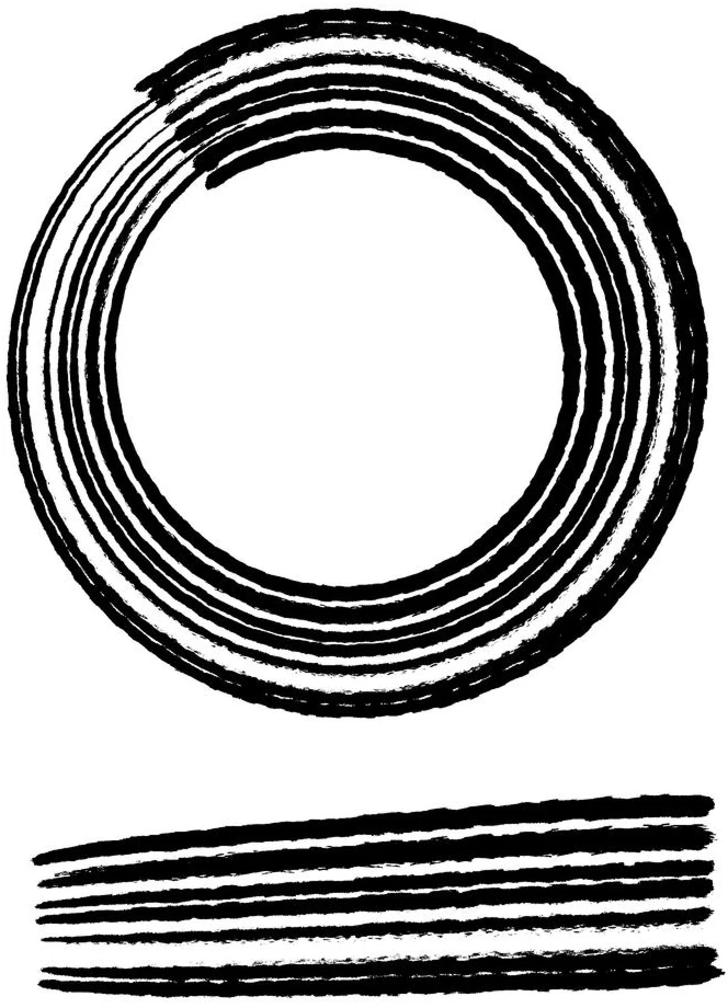 Illustration graphique en noir et blanc représentant des cercles concentriques, en image d’introduction de la catégorie Sujets de société du blog, consacrée à la diversité, la culture d’entreprise et la responsabilité sociale.