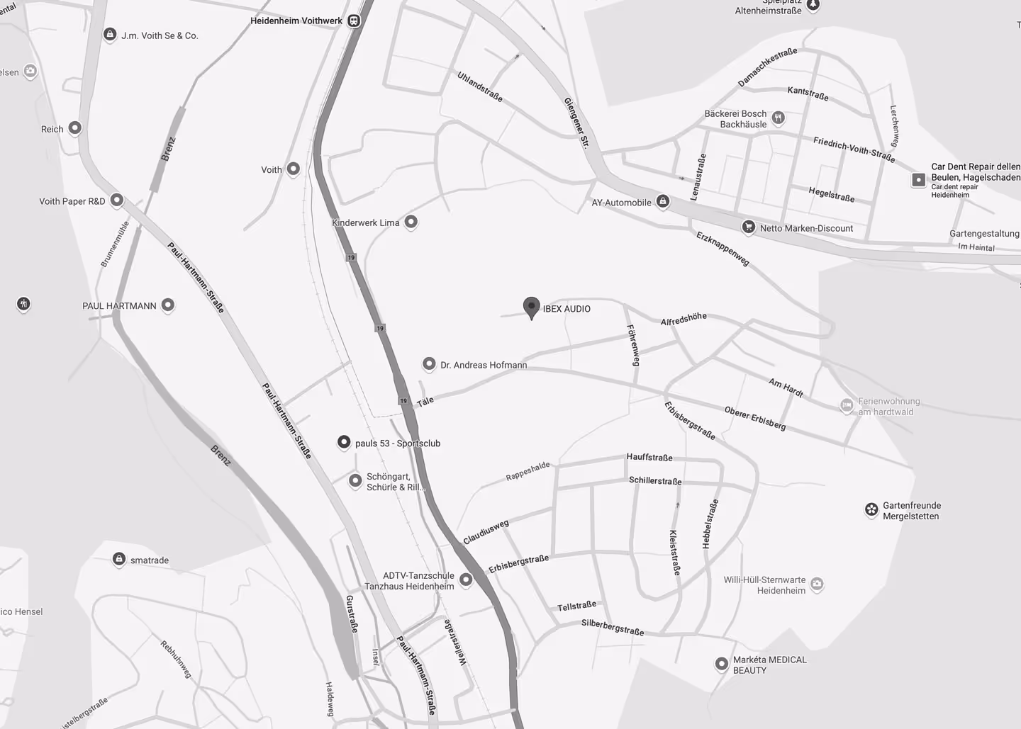 Image of Map Ibex Audio