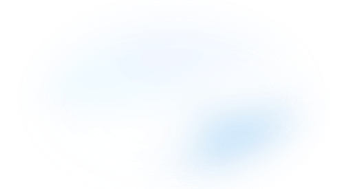 Soft blue and white abstract blurred gradient background.