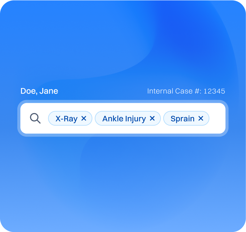 A computer screen with a blue background.