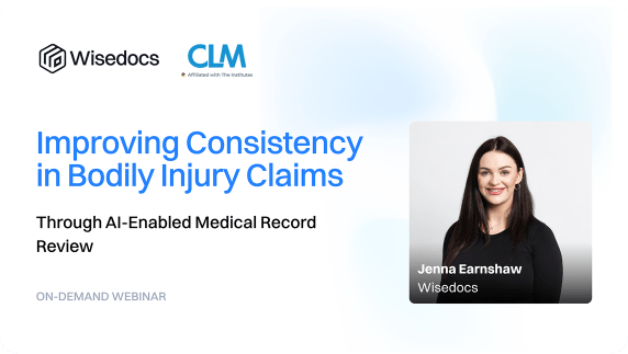Improving Consistency in Bodily Injury Claims