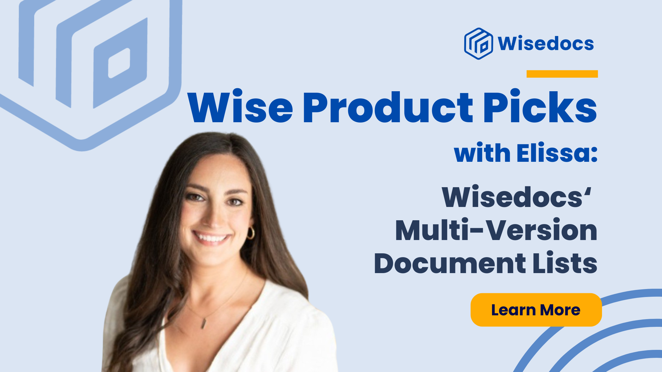 Wise Product Picks with Elissa: Multi-Version Document Lists