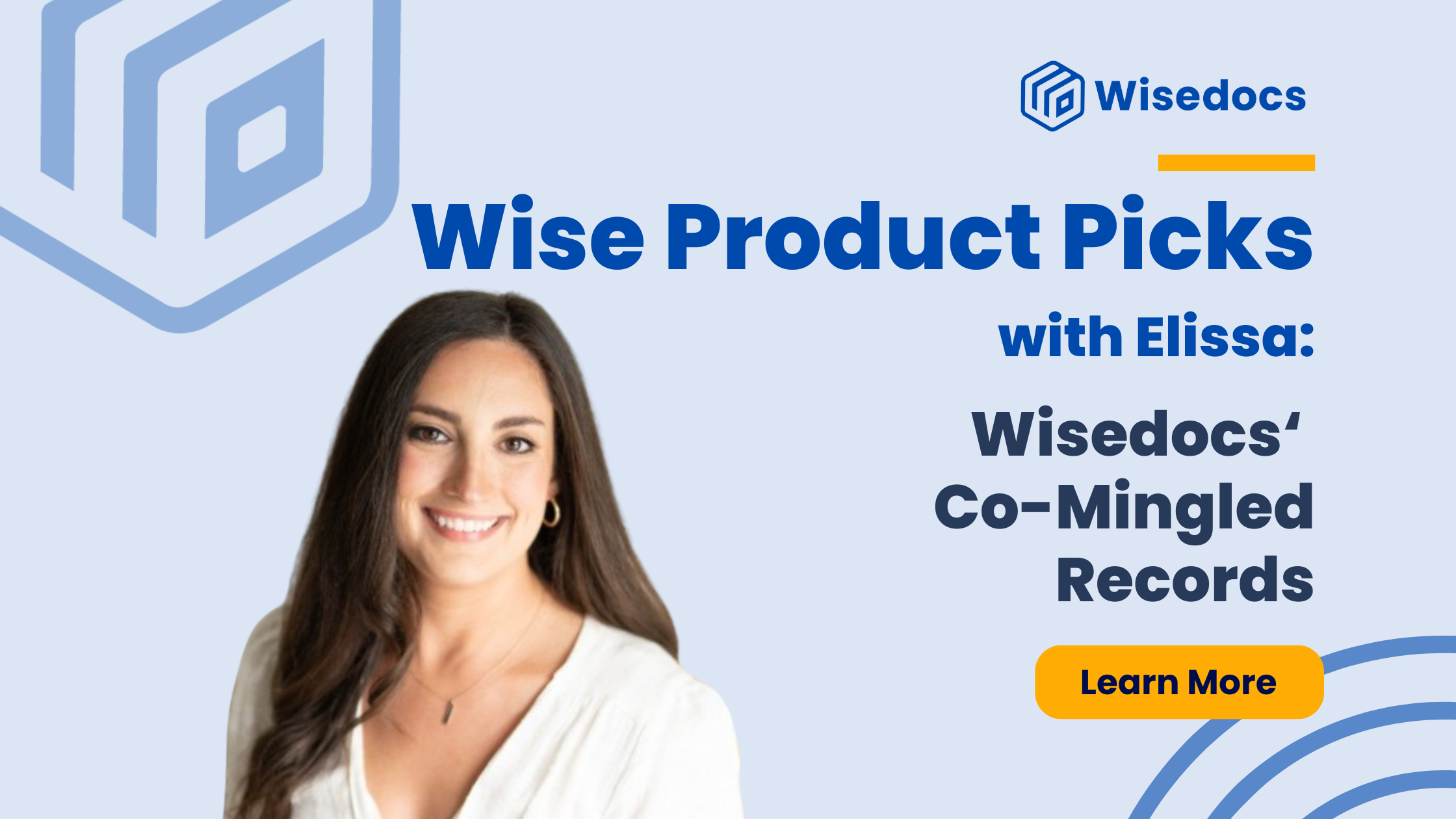 Wise Product Picks with Elissa: Wisedocs' Co-Mingled Records