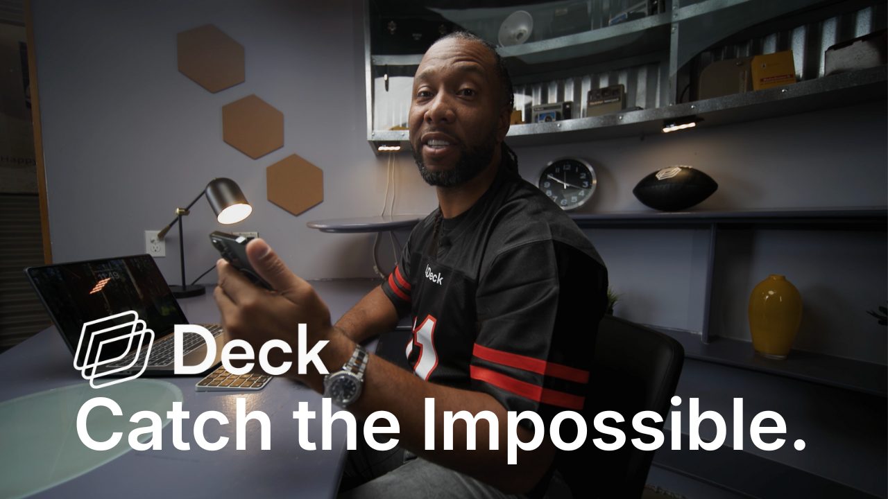 Deck Adds Former Arizona Cardinals WR Larry Fitzgerald Jr. as Investor; Launches "Impossible Integrations" Campaign
