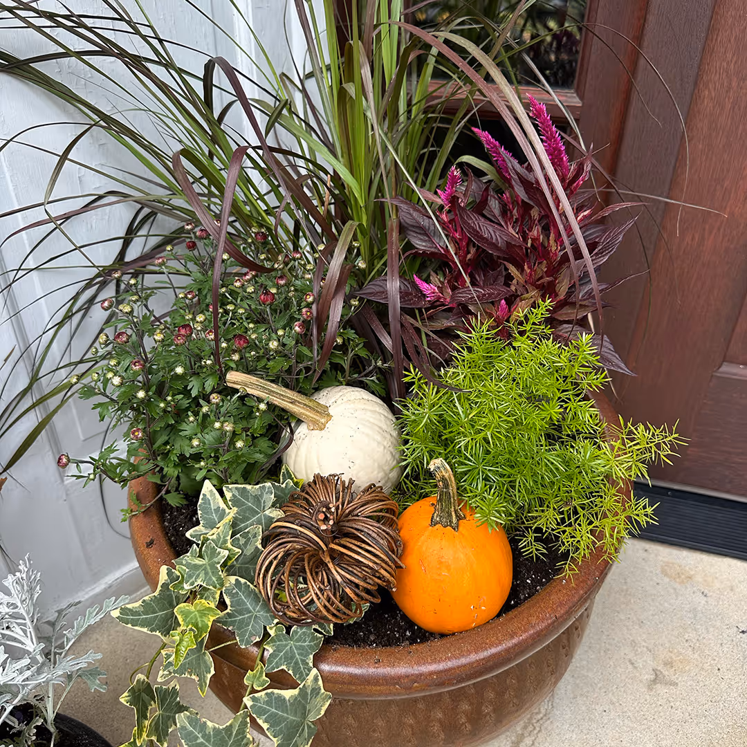 Seasonal flower arrangements near me by Horse Power Lawn and Home Hershey PA