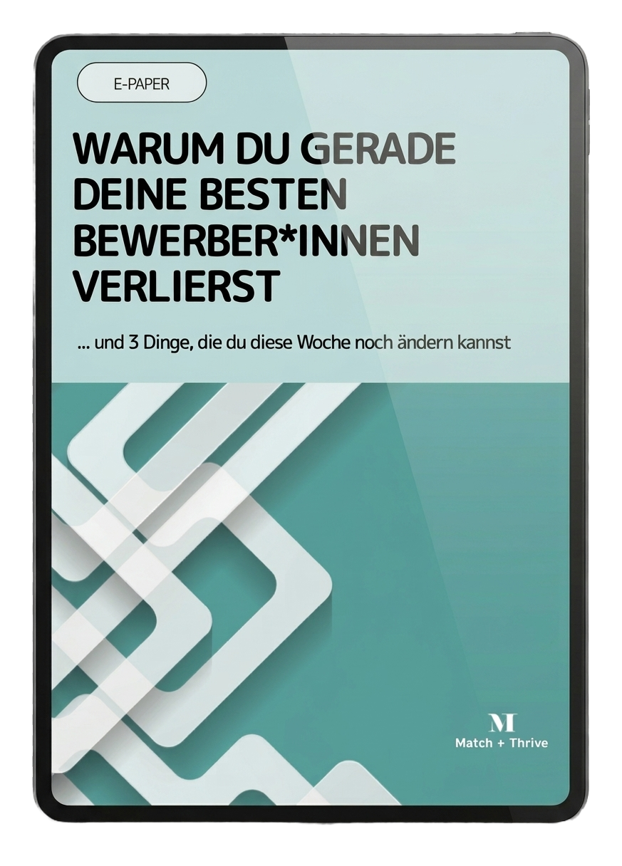 E-Paper: Warum du gerade deine besten Bewerber*innen verlierst