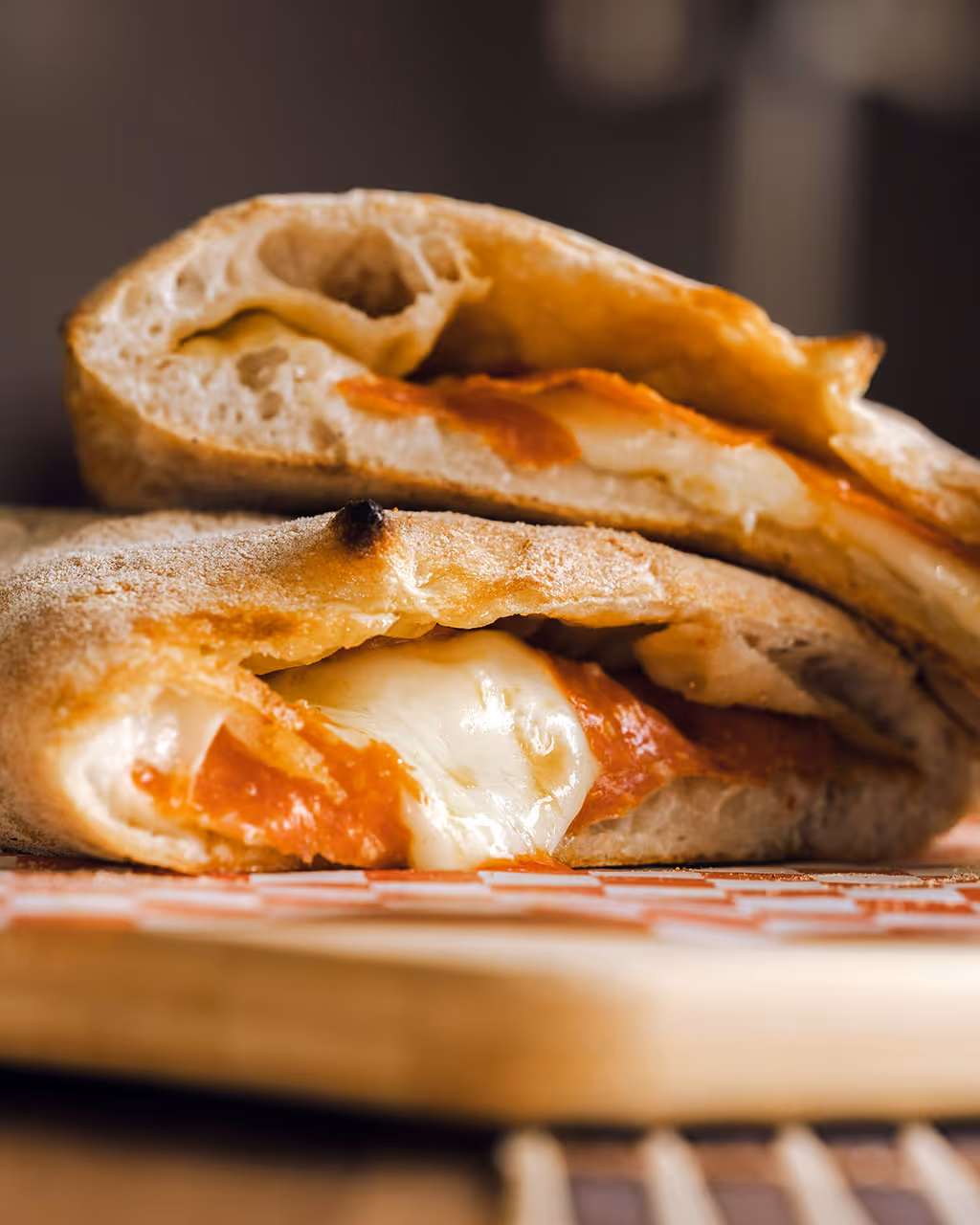 Chesse And Tomato Sauce Calzone