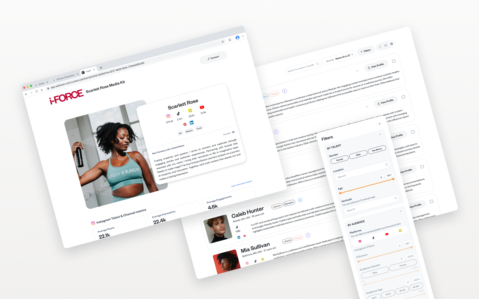 lists & media kits