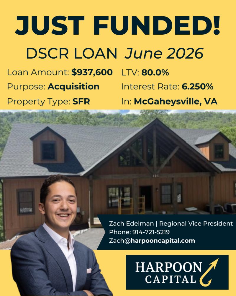 Funded DSCR loan: single family rental in McGaheysville, VA