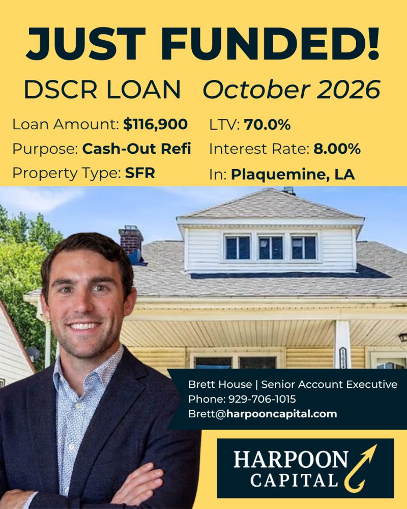 Funded DSCR loan: single family rental in Huntsville, AL