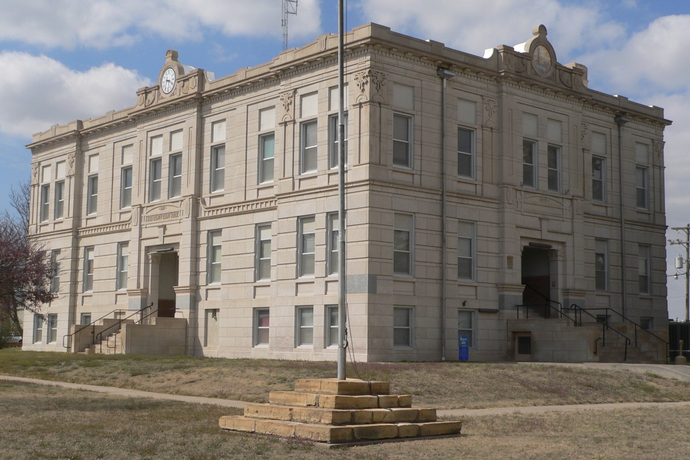 Ness County Courthouse in Ness City, Kansas