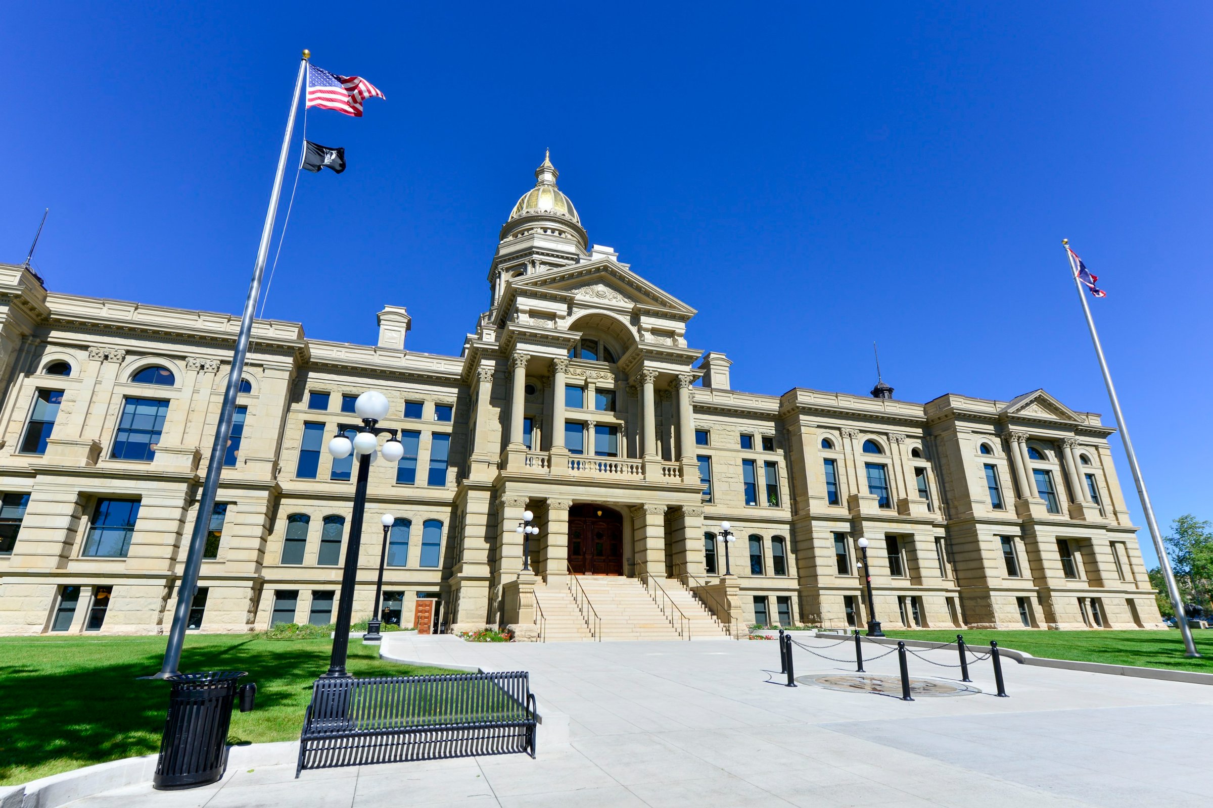 Wyoming State Capitol in Cheyenne, Wyoming
