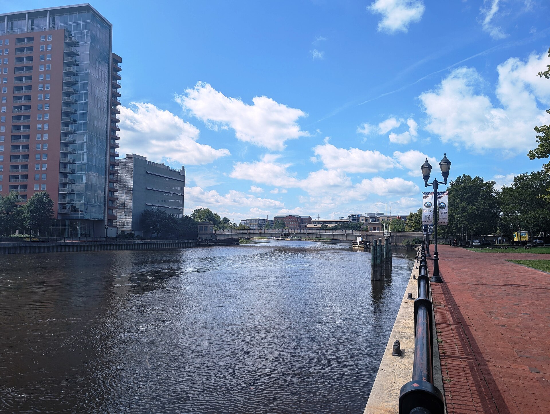 Market Street Bridge over the Christina River in Wilmington, Delaware