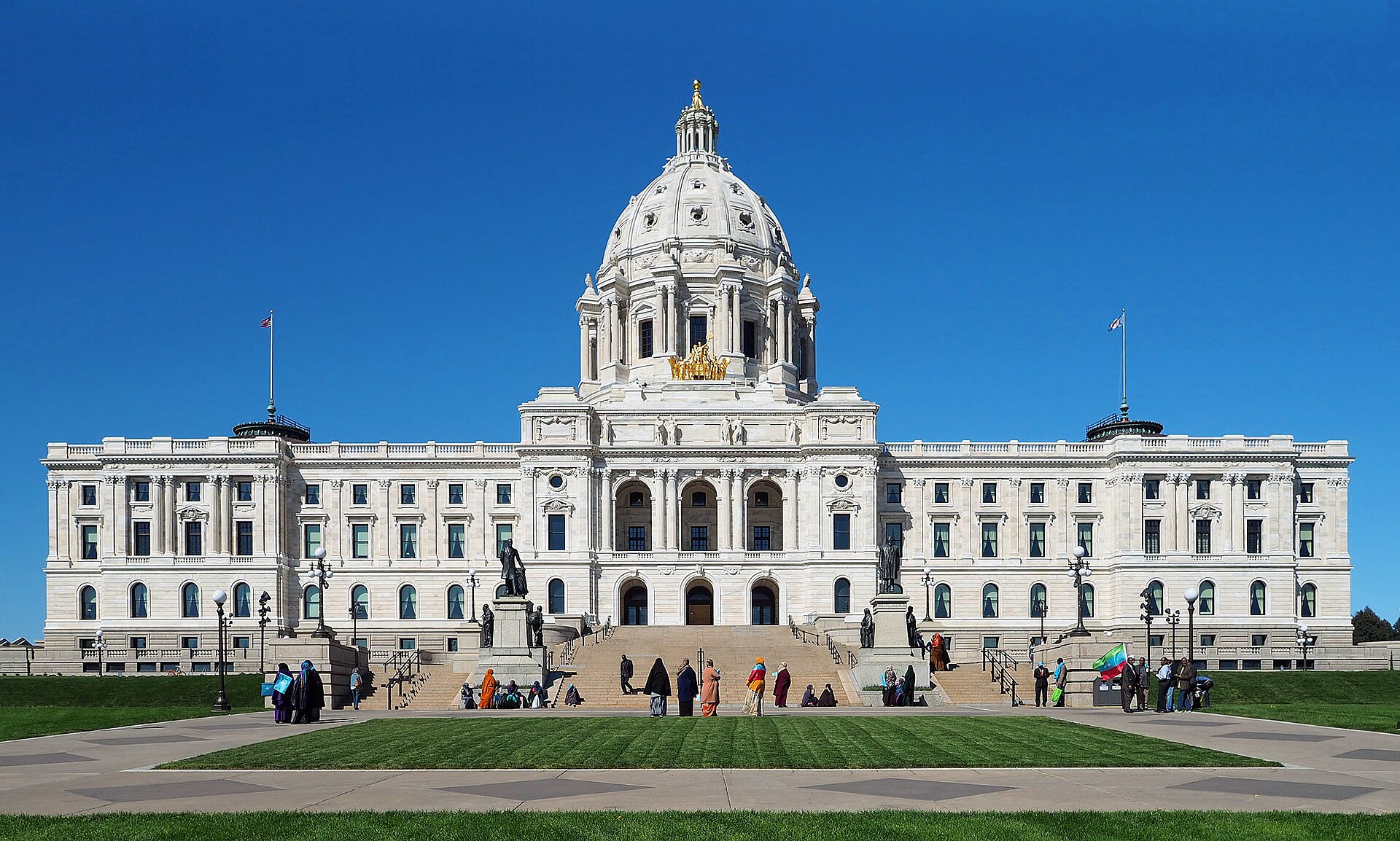 Minnesota State Capitol in St. Paul, Minnesota