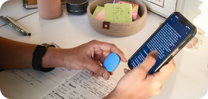 wearing buddi device