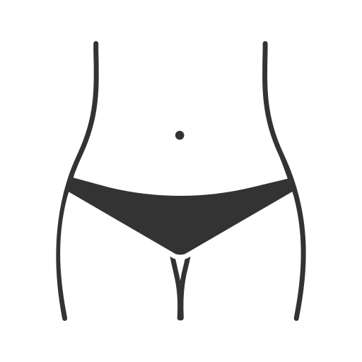 Brazilian treatment area icon