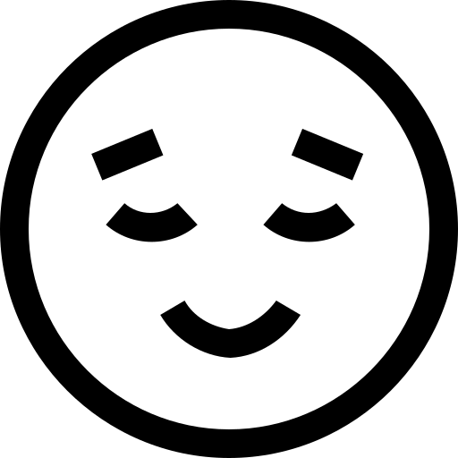 Smile line treatment icon