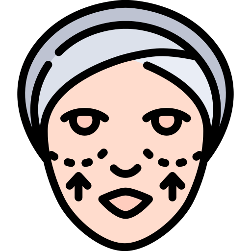 Cheek treatment icon