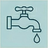 Dripping faucet icon