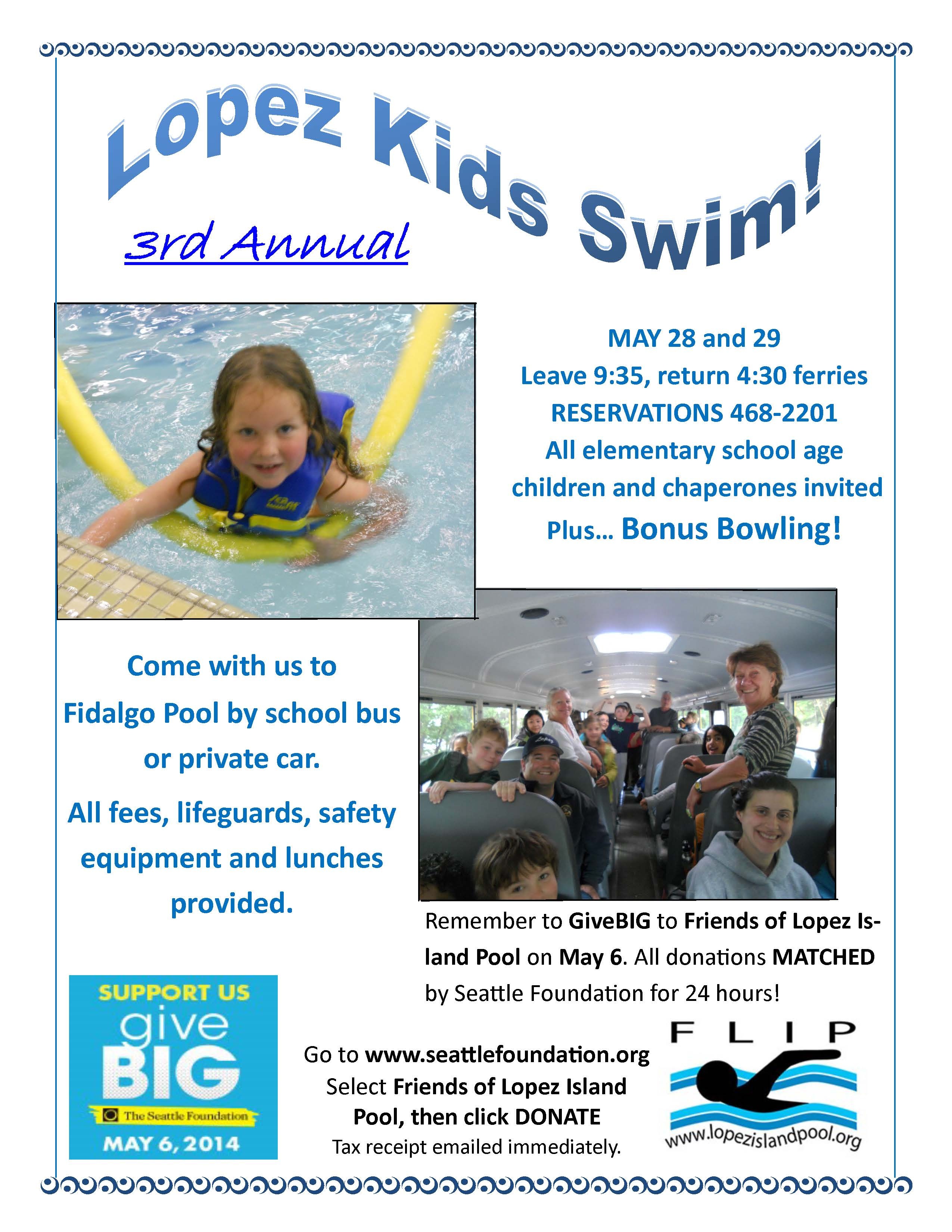 FLIP Swim Days Opportunity