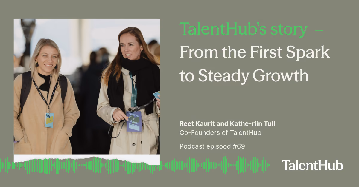 TalentHub’s story – From the First Spark to Steady Growth