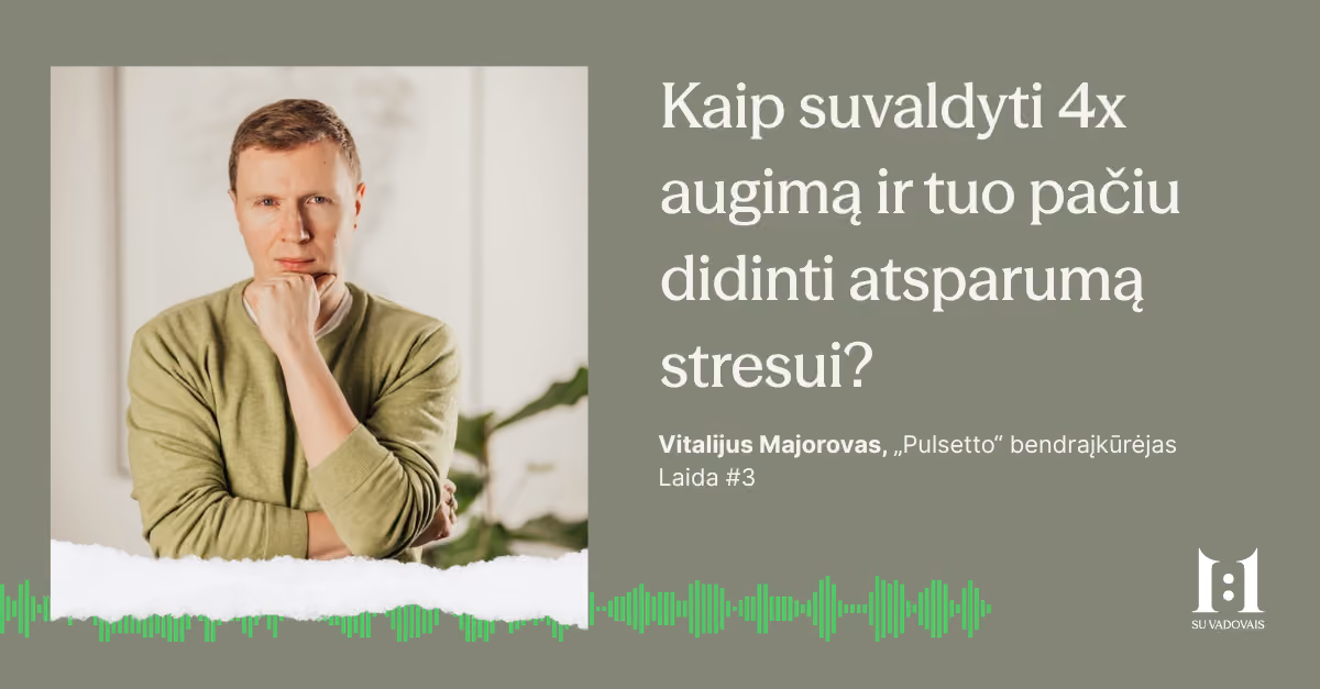 Kaip suvaldyti 4x augimą ir tuo pačiu didinti atsparumą stresui?