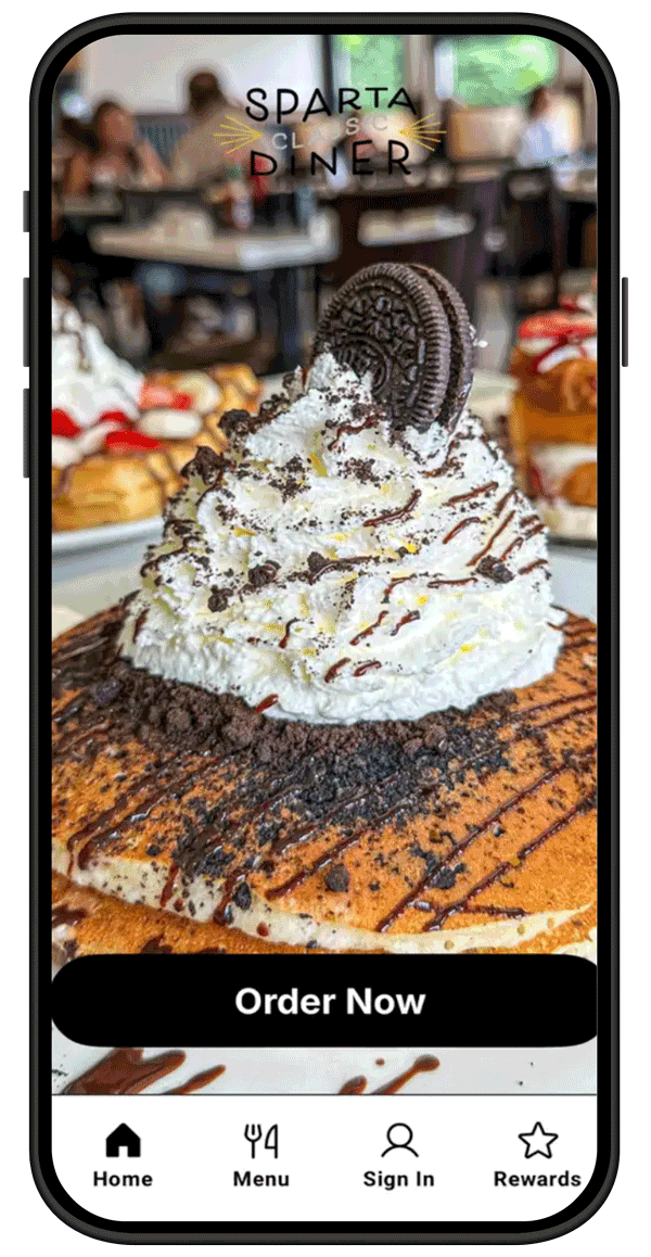 Sparta Classic Diner Mobile App