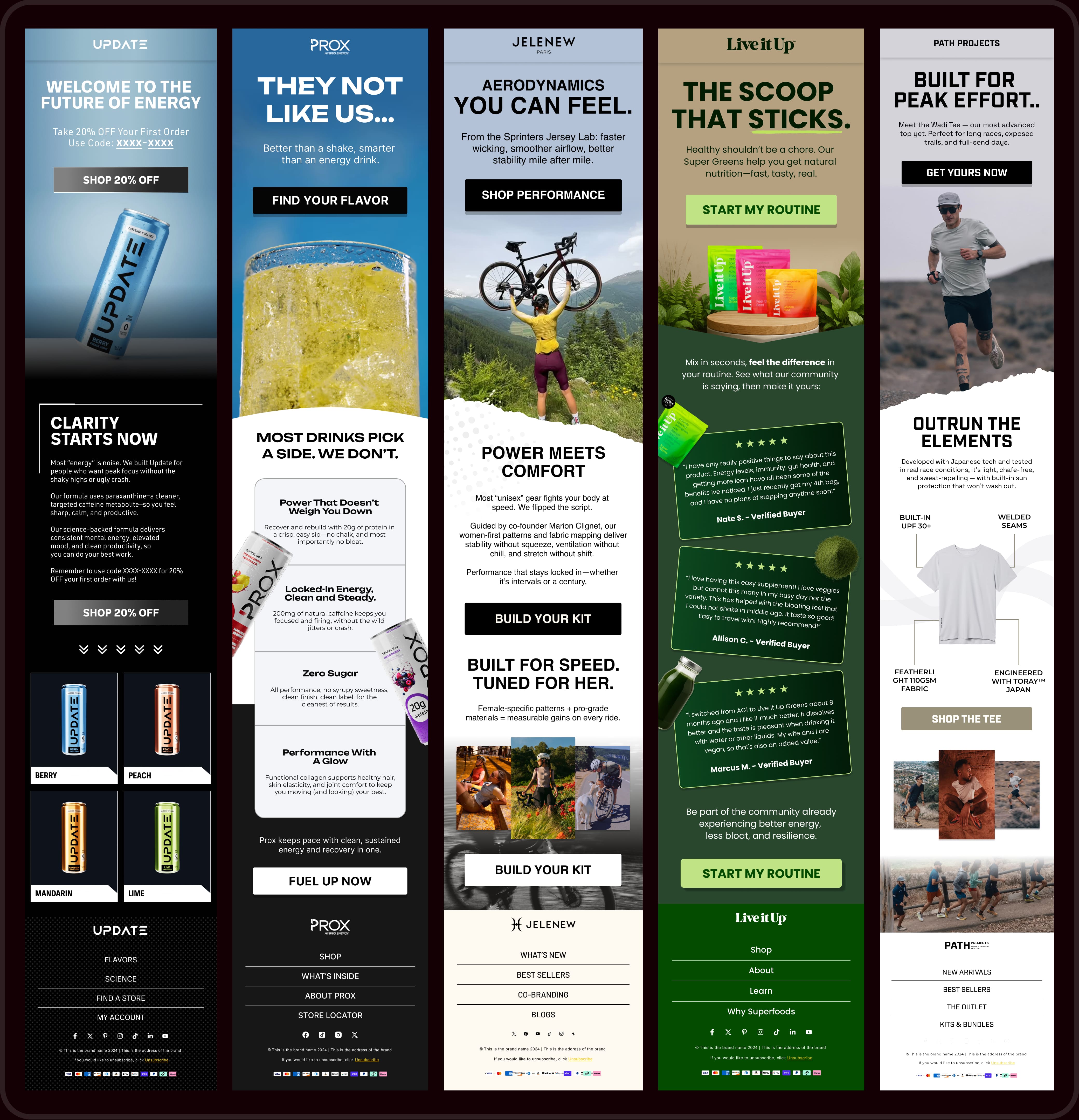 Email Design Samples