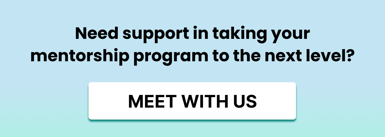 Clickable image to book 10KC demo: Need your support in corporate mentorship best practices? Meet with us.