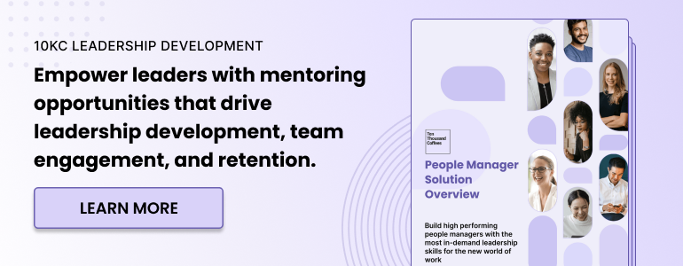 10KC Leadership Development. Empower leaders with mentoring opportunities that drive leadership development, team engagement, and retention. Learn more.