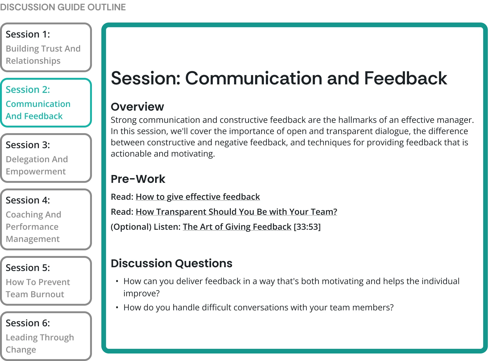 10KC mentoring software example of manager effectiveness mentoring discussion guide