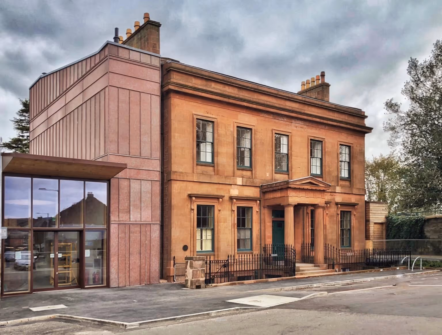 Exterior of Corespace Dumfries 