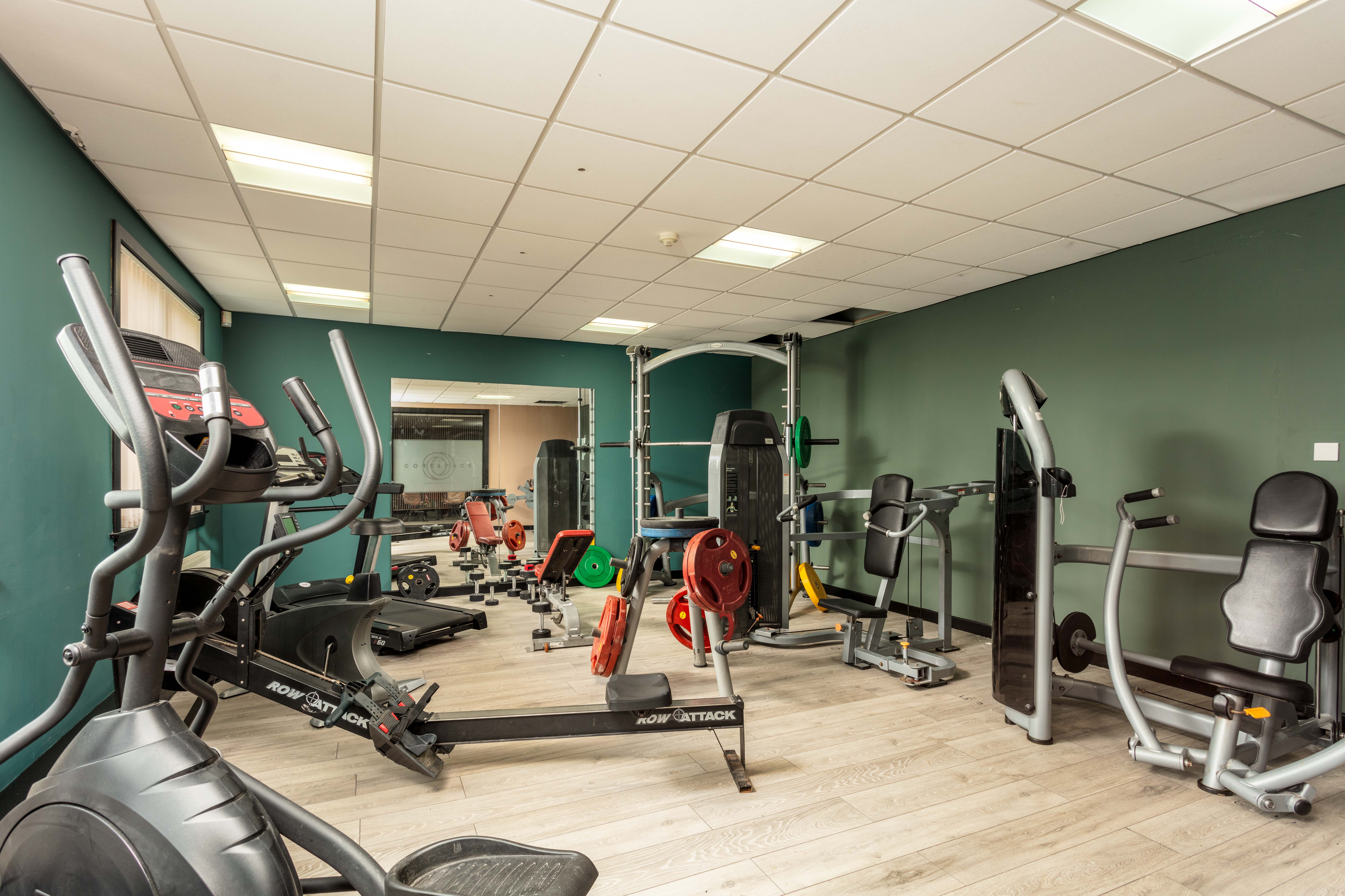 Fully kitted gym at Corepsace Kilwinning
