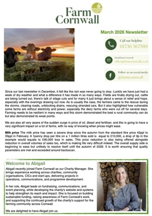 March 2026 Newsletter