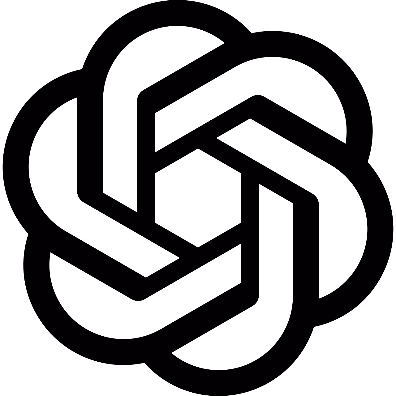 Abstract black and white geometric pattern forming a symmetrical triangle shape with smaller ornate triangular sections inside and surrounding it.