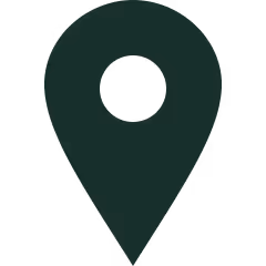 Map location pin icon.