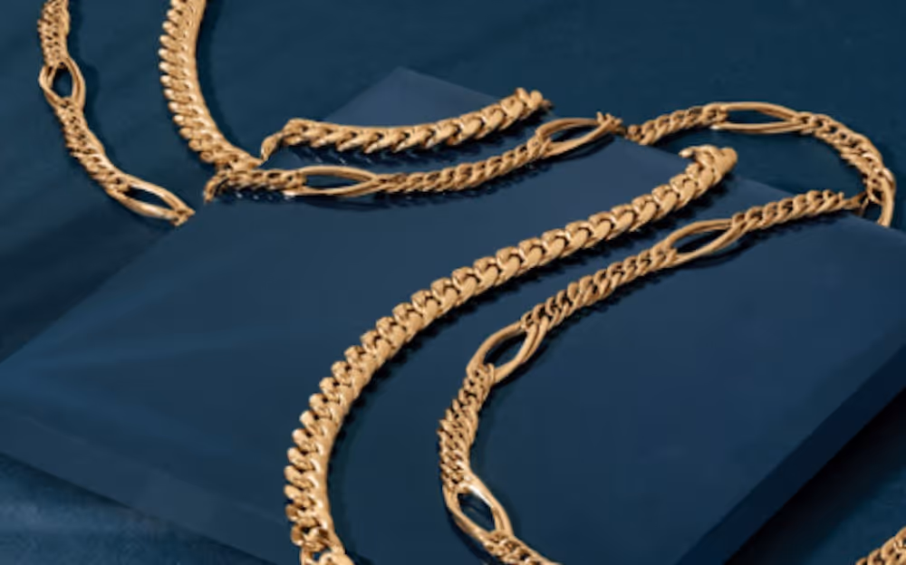 Cuban Links necklace from Reeds Jewelers