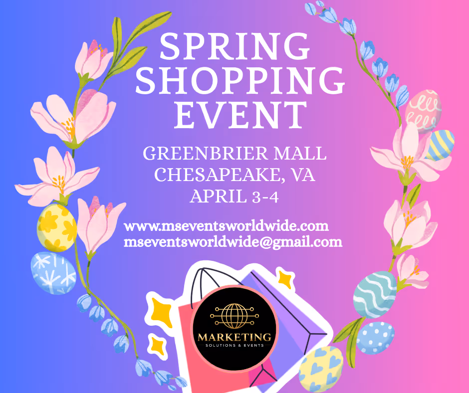 Spring SHopping Event