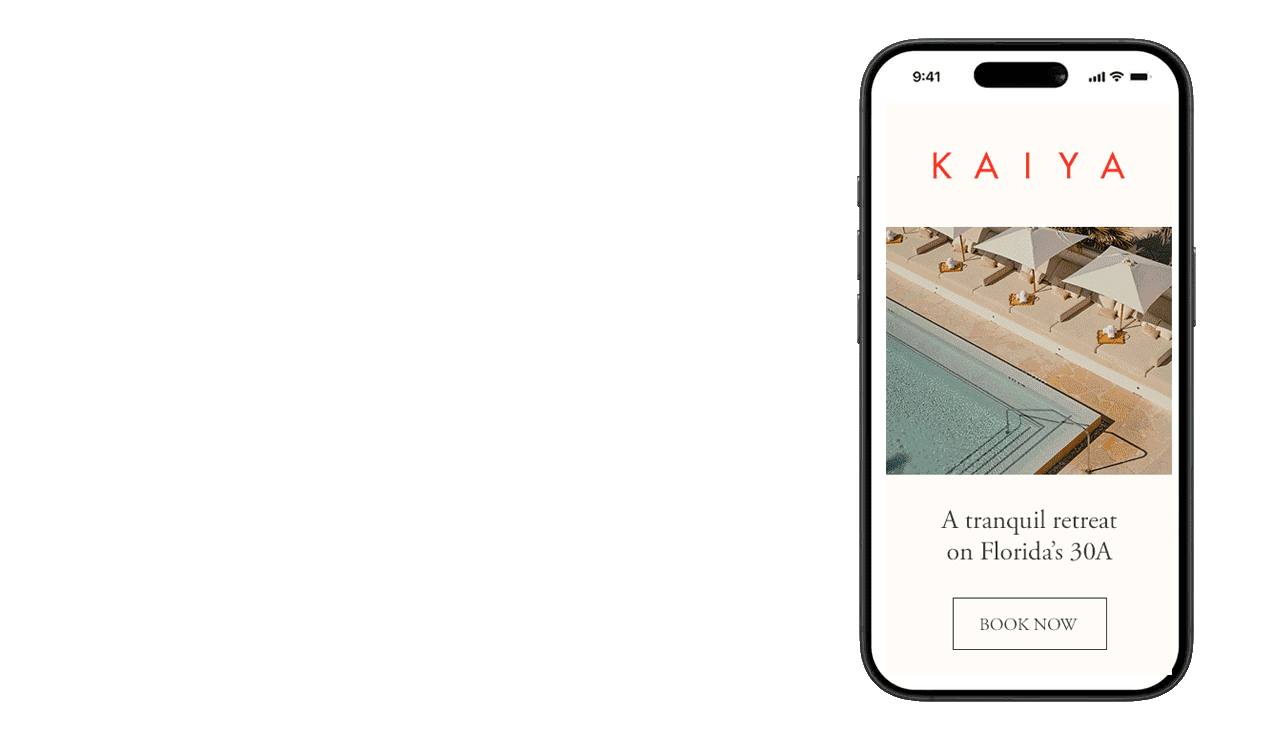 How Azira and Tambourine Drove 1.3M+ Impressions and Measurable On-Property Visits for Kaiya Beach Resort 