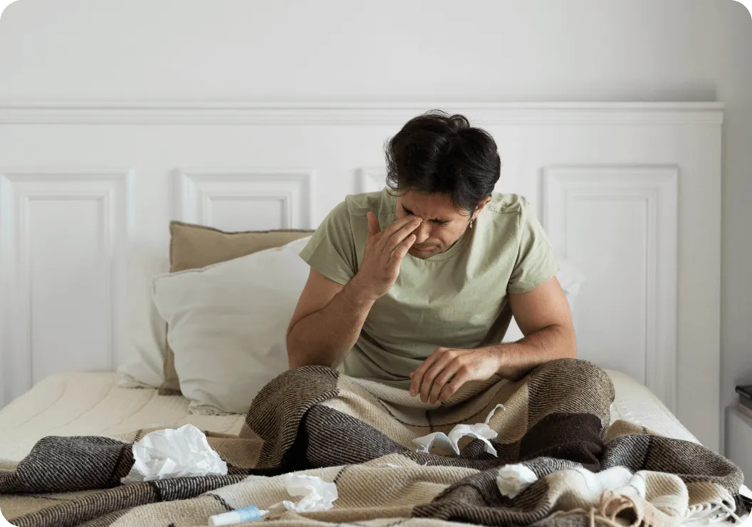 Reduced sex drive or erectile changes