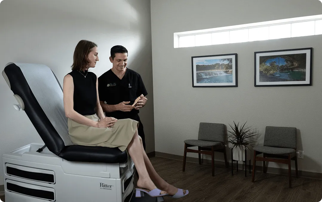 Minimally invasive, office-based procedure