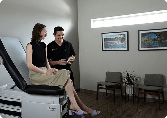 Minimally invasive, office-based procedure