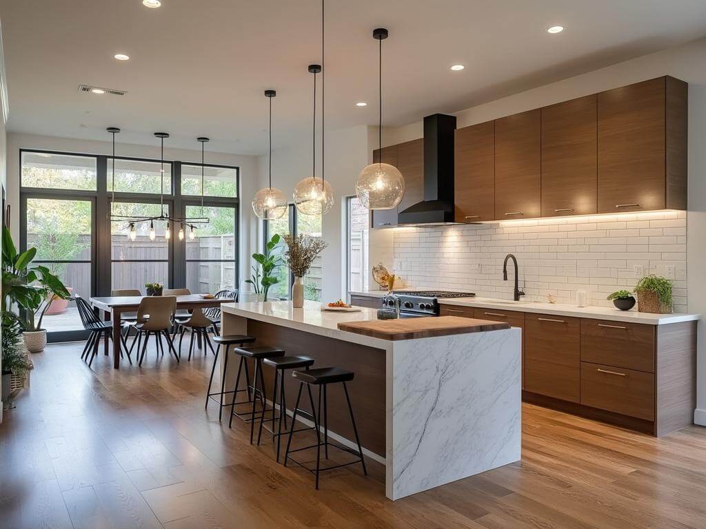 West Plano kitchen redesign with open concept