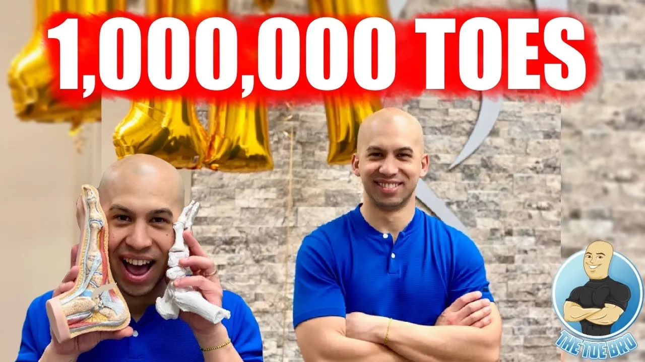 Reaching 1,000,000 subscribers looking at feet?! ***meet and celebrate with papa toe****