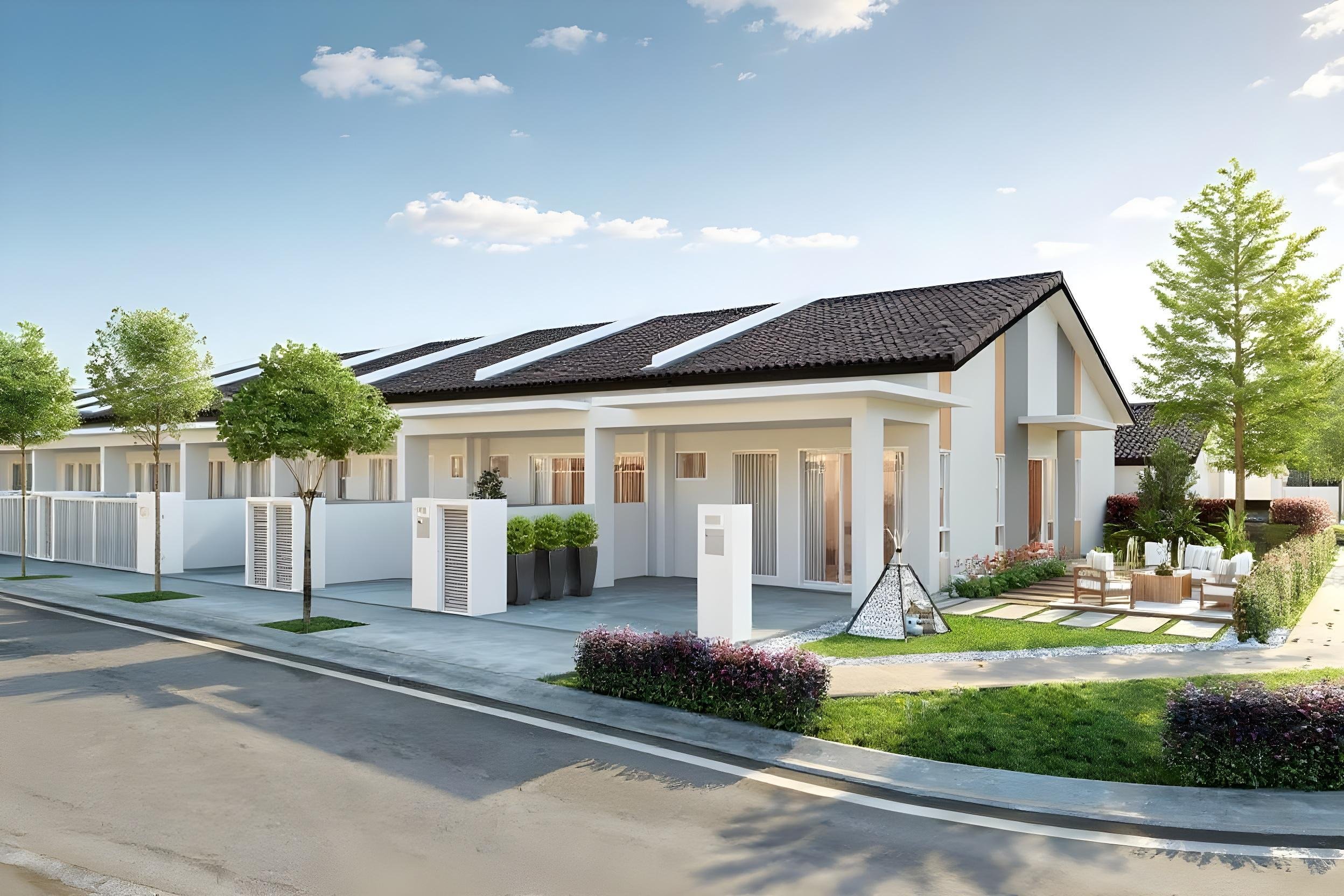 Citra Group Malaysia Property Developer Terrace House Rendering